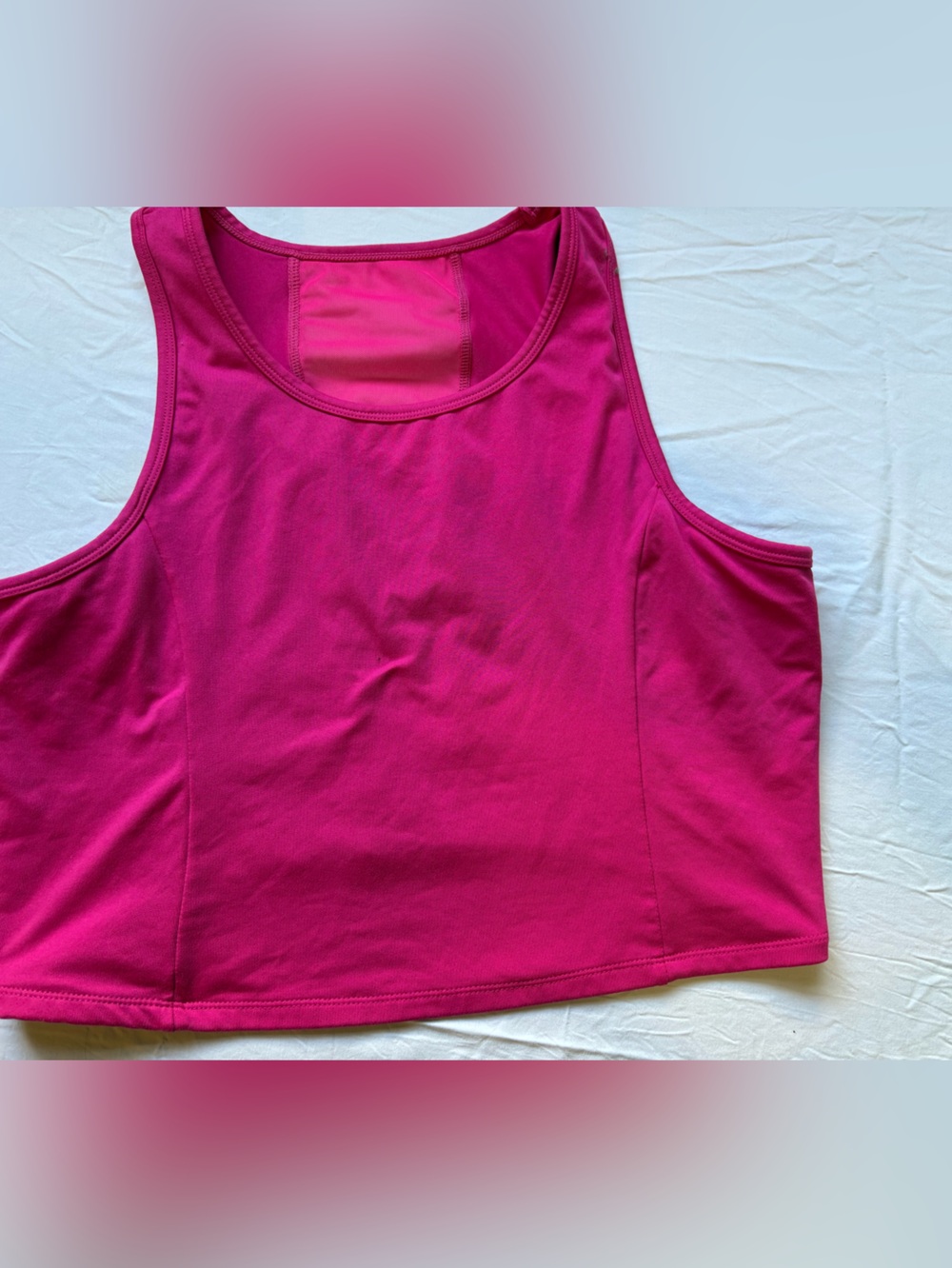 Women’s Hot Pink Performance Tank Top